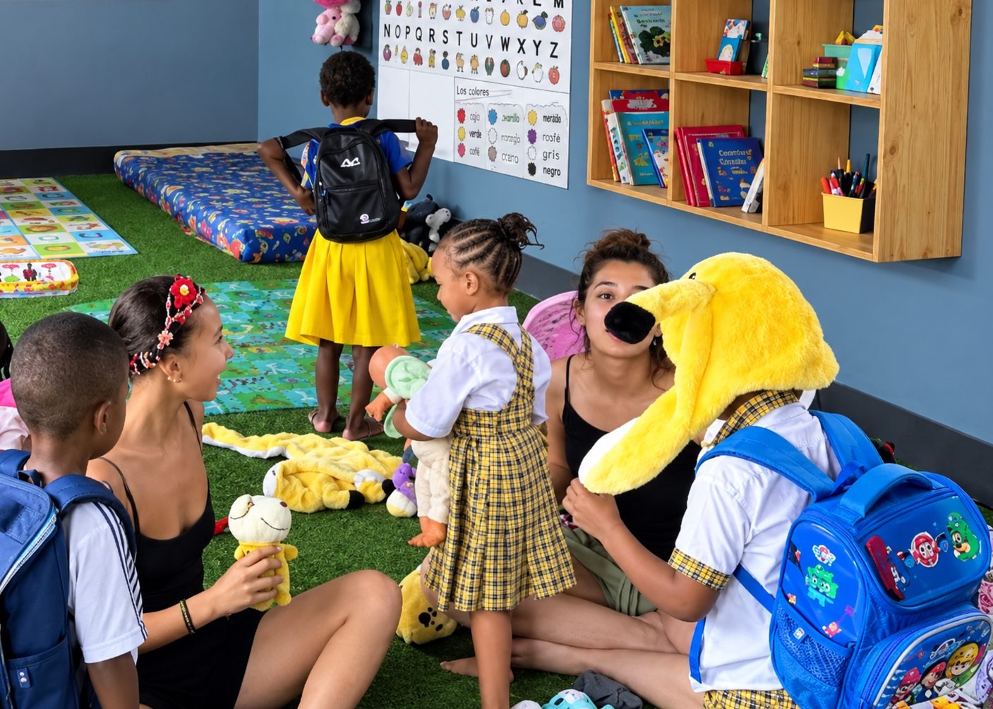 Voluntariado con niños